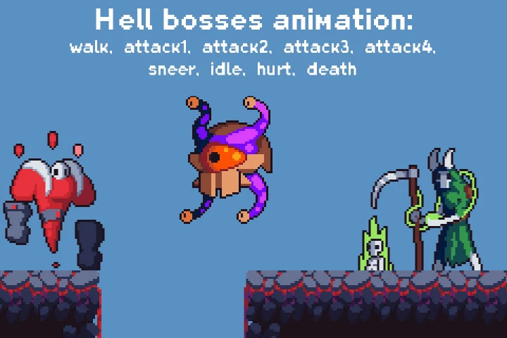Platformer Game Kit Pixel Art