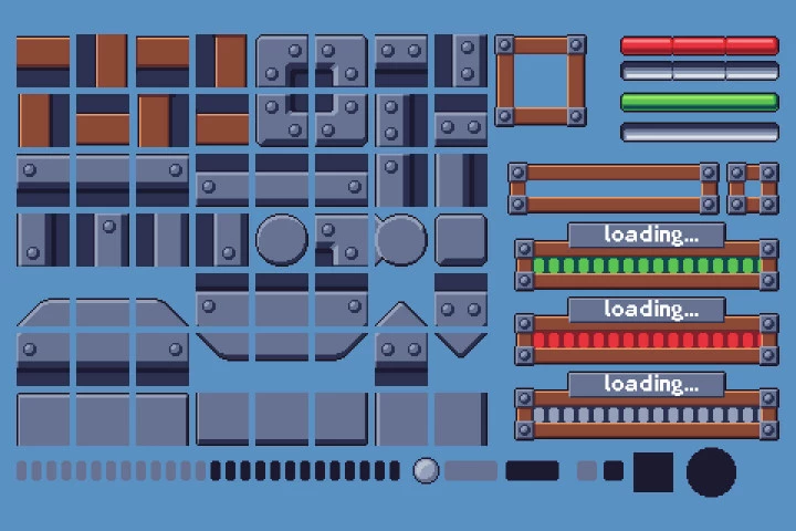 Platformer Game Kit Pixel Art