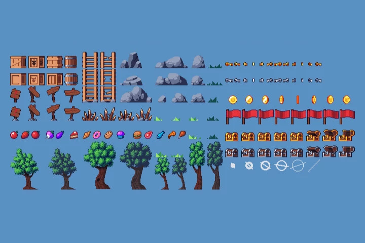 Platformer Game Kit Pixel Art