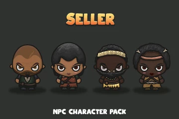 Seller NPC Character Pack 5