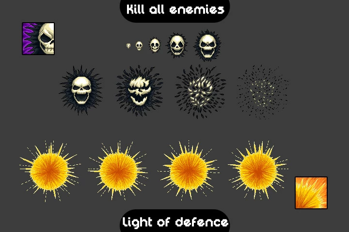 10 Magic Effects Pixel Art Pack