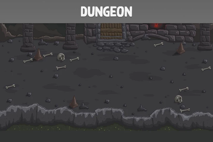 2D Horizontal Battle Backgrounds