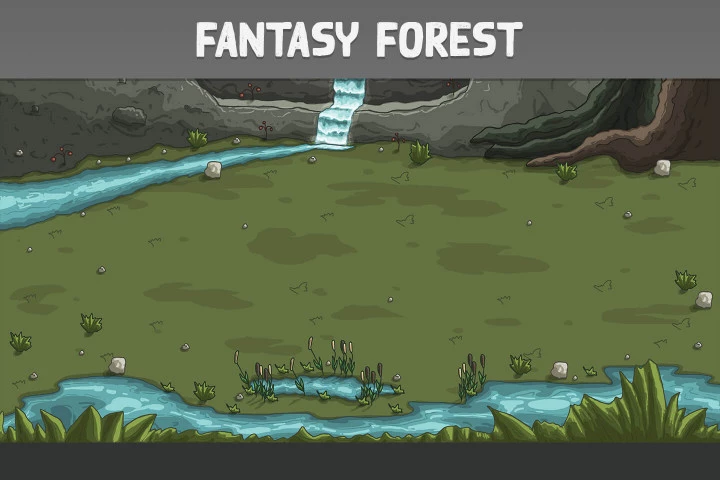 2D Horizontal Battle Backgrounds