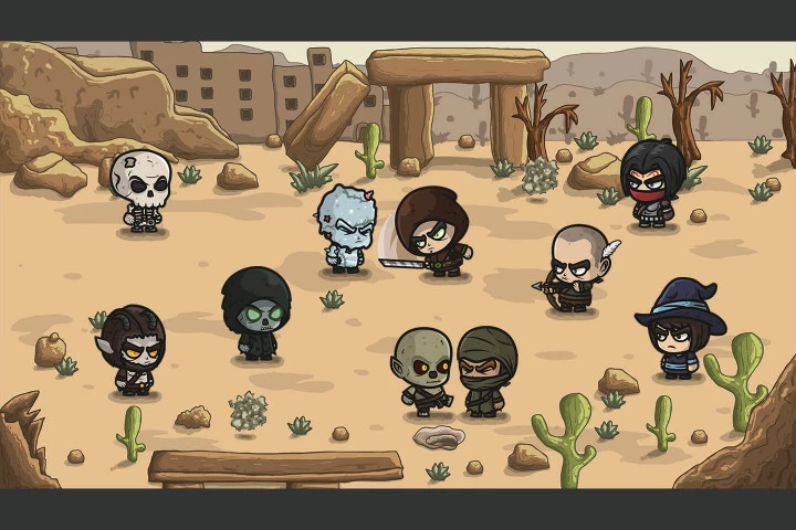 2D Horizontal Battle Backgrounds