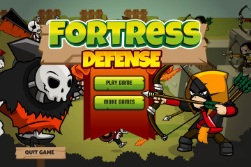 Fortress Defense 2D Game Kit