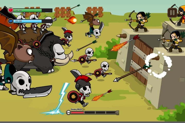 Fortress Defense 2D Game Kit