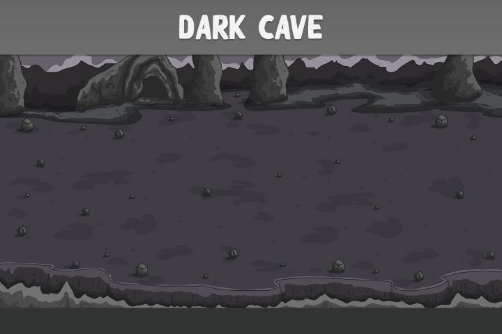 Cave Horizontal Battle Backgrounds