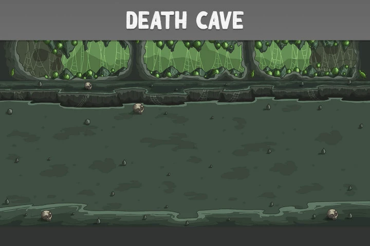 Cave Horizontal Battle Backgrounds