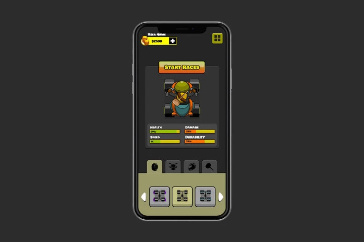 Rude Races 2D Game Kit