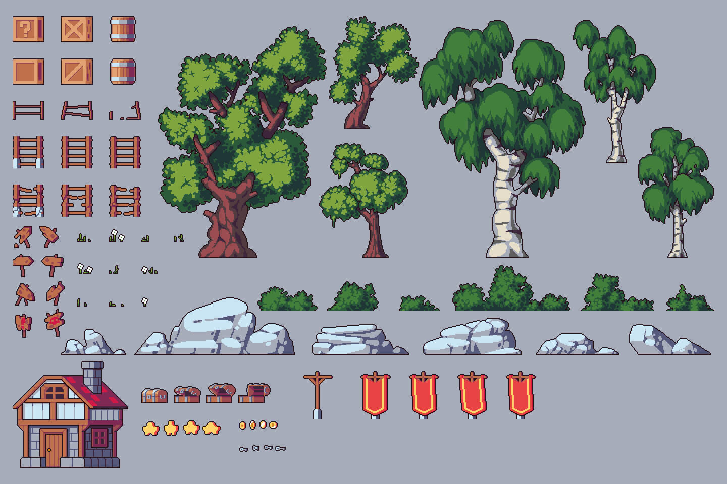 We Publish Simple Platformer Tileset Pixel Art Kawaii Disney Art ...