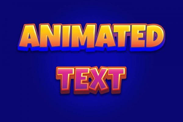 Animated Text Game Assets Pack 4