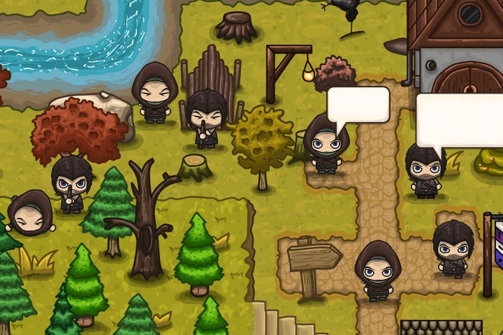 Archer 4-Direction Character Sprites