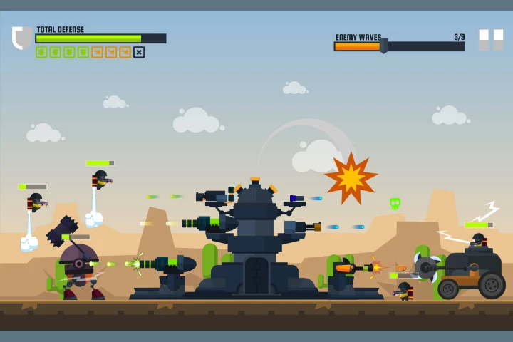 Base Defense 2D Game Kit