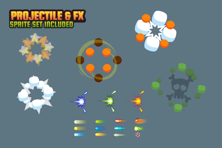Base Defense 2D Game Kit