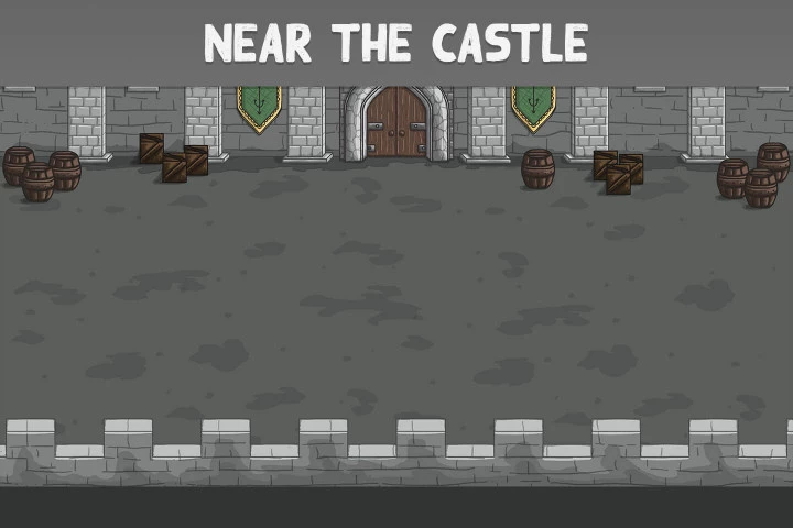 Castle 2D Battle Backgrounds