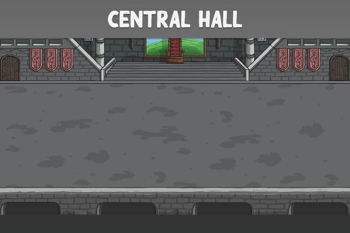 Castle 2D Battle Backgrounds