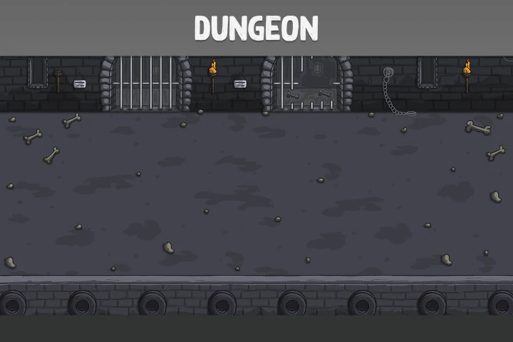 Castle 2D Battle Backgrounds