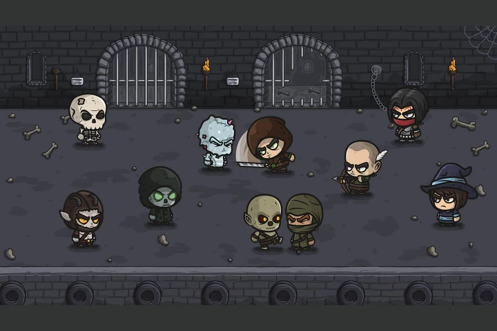 Castle 2D Battle Backgrounds