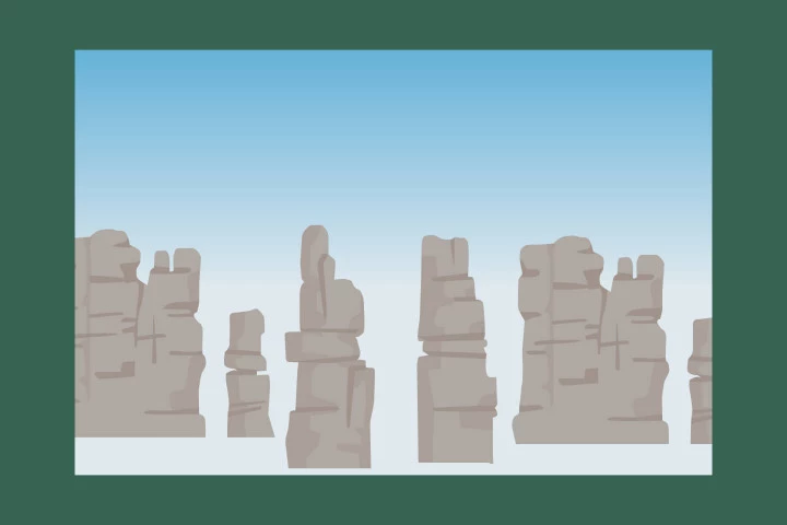 Rocky Desert Platformer 2D Tileset