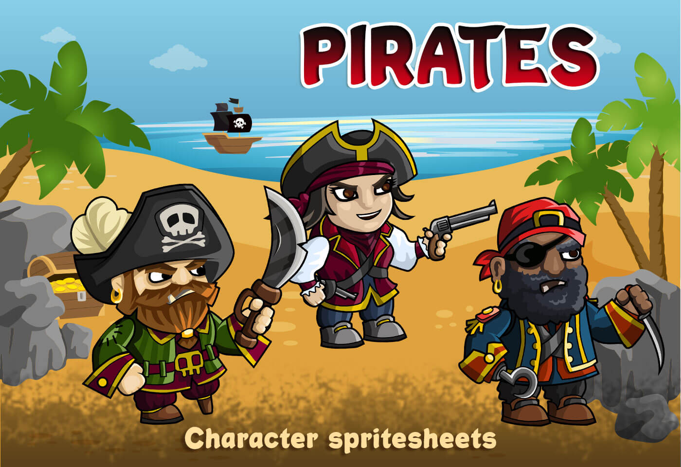 The Pirate - Game Sprite  Pirate games, Pirates, Sprite