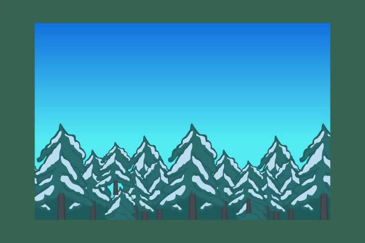 Snow Platformer 2D Game Tileset