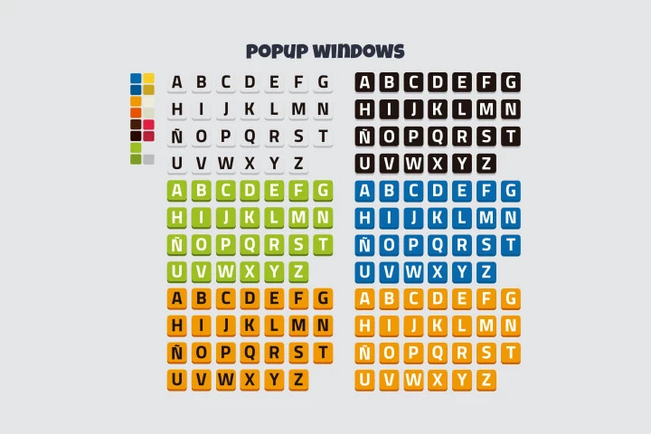 Words Puzzle 2D Game Kit
