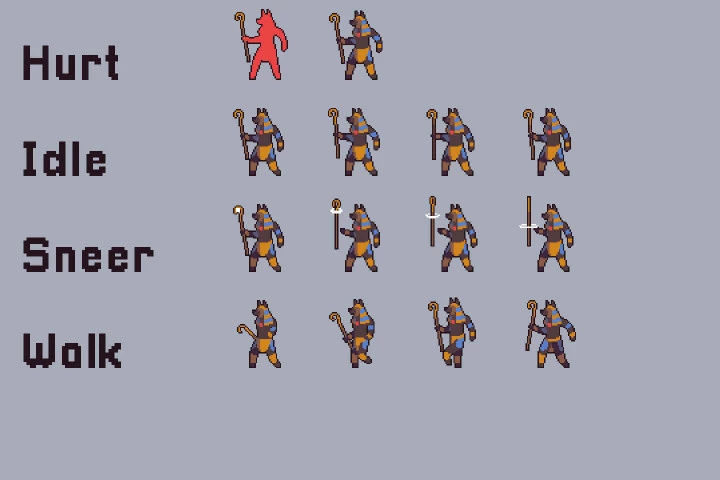 Desert Bosses Pixel Art Character Pack