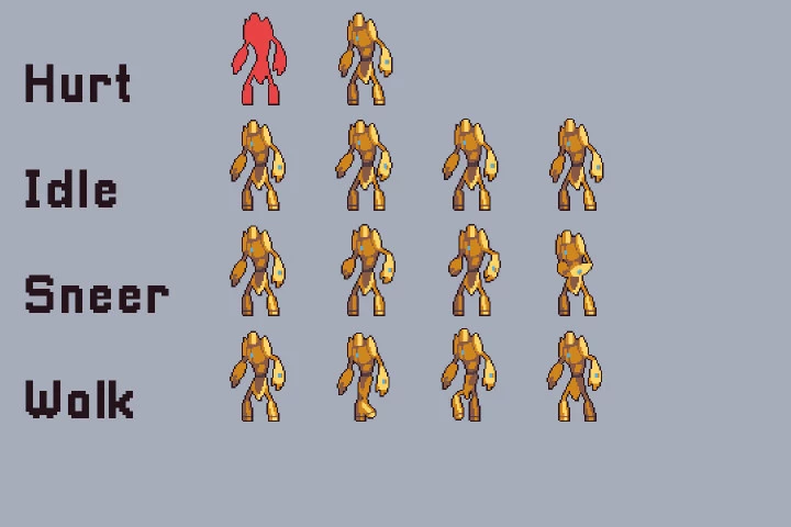 Desert Bosses Pixel Art Character Pack