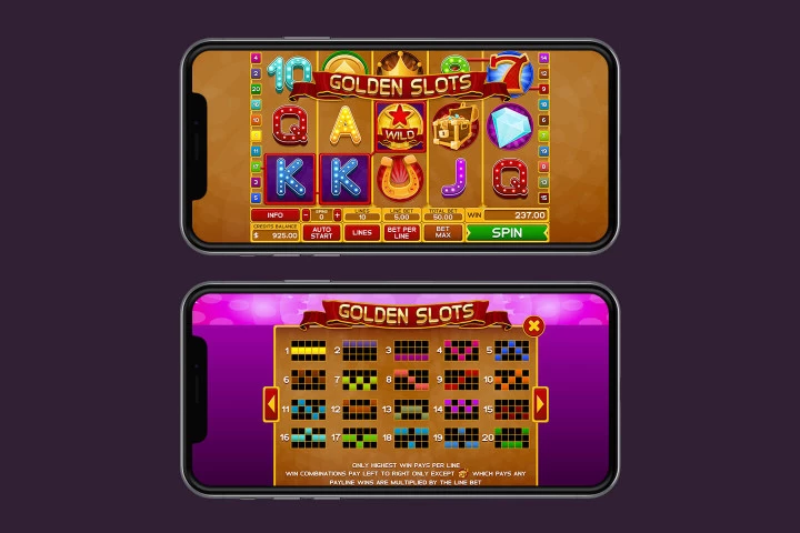 Golden Slots 2D Game Kit