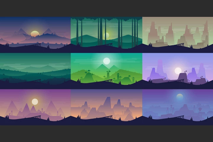 Landscape Game Backgrounds