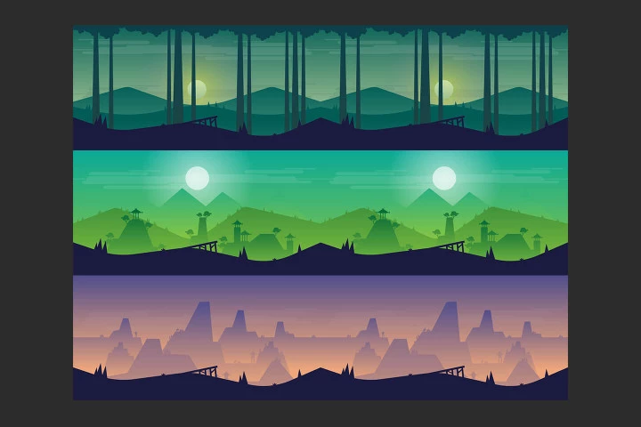 Landscape Game Backgrounds