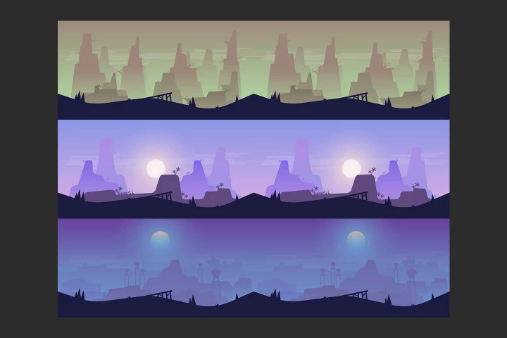 Landscape Game Backgrounds