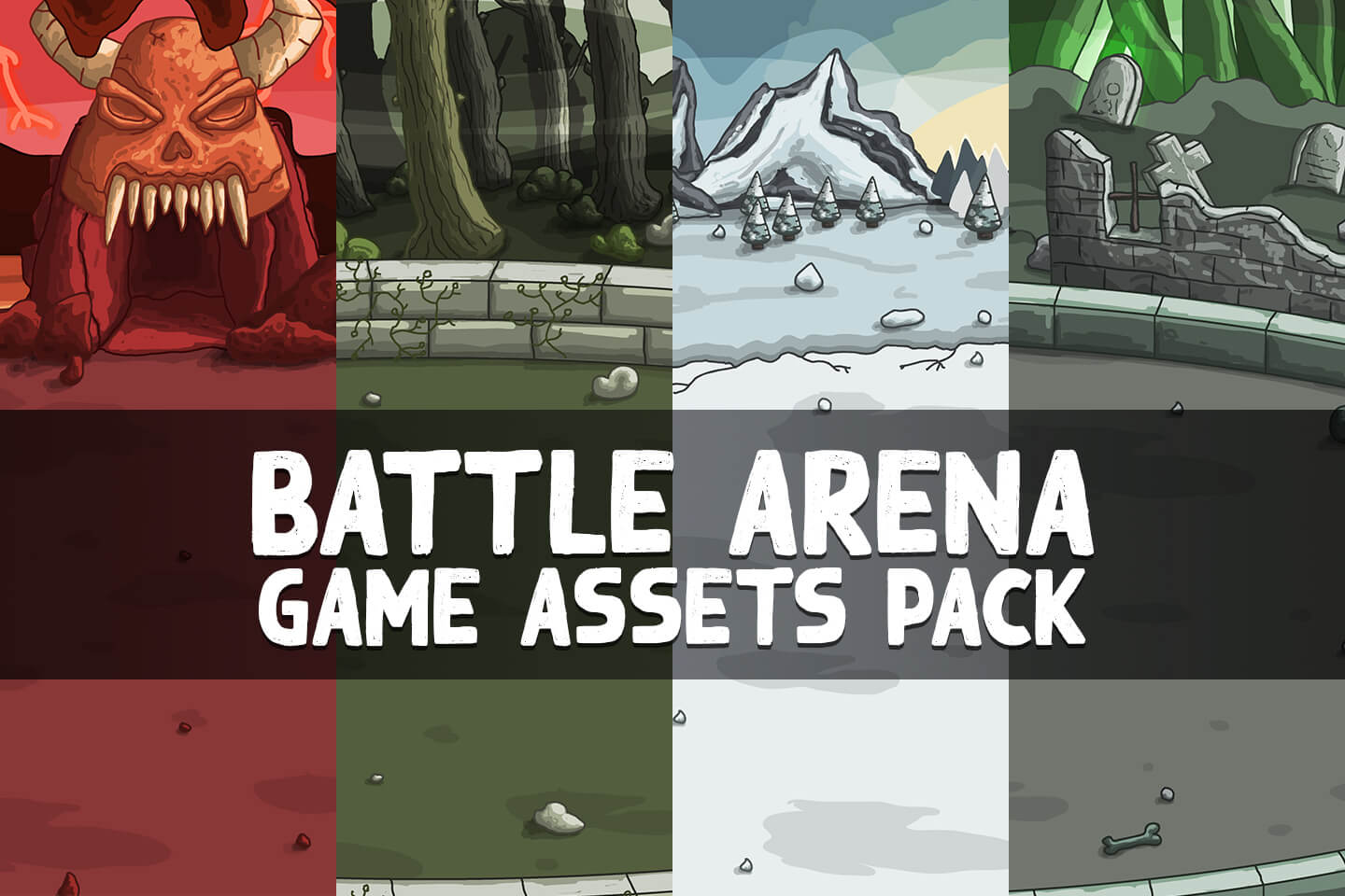 Battle Arena Game Assets Pack