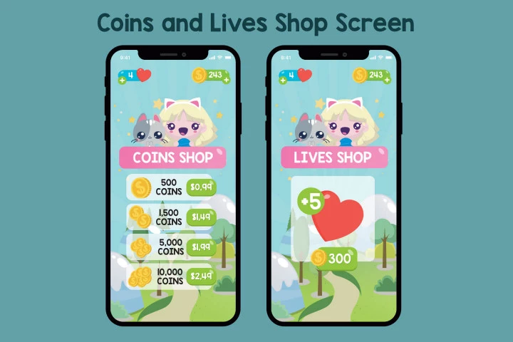 Bubble Shooter Game Assets Pack