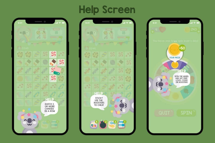 Candies Crush Match 3 Game Assets Pack