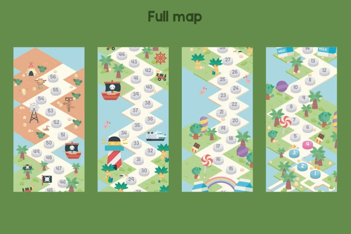 Candies Crush Match 3 Game Assets Pack