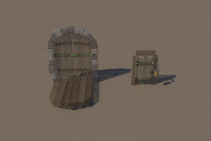 Environment Props 3D Low Poly Pack