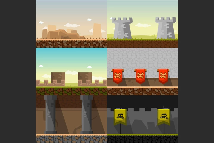 Gladiators 2D Game Kit