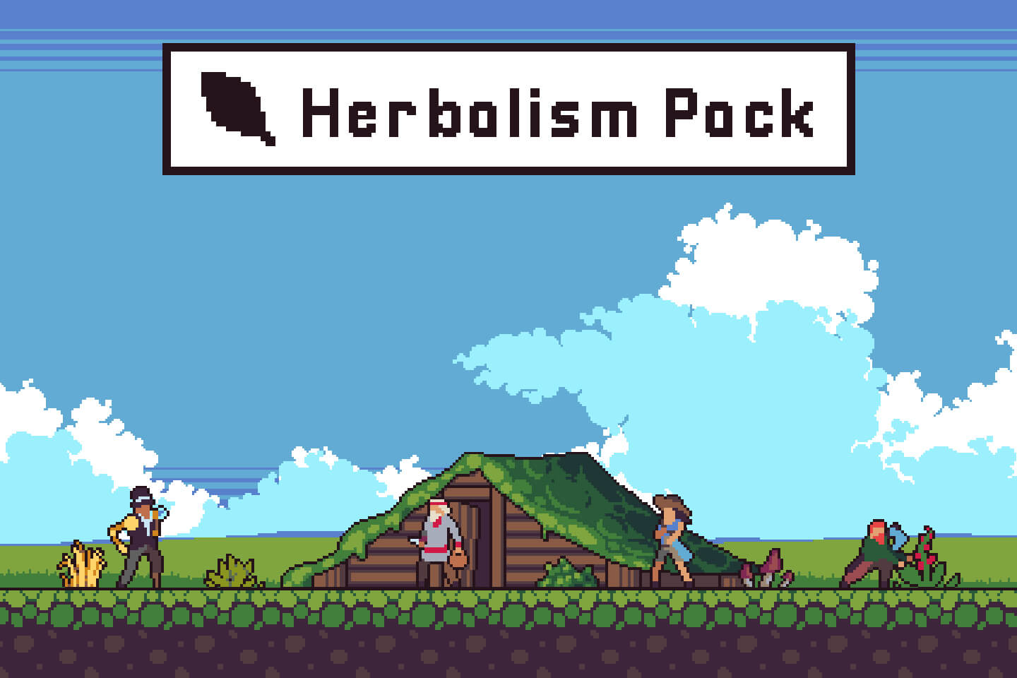 Herbalism Game Assets Pixel Art Pack