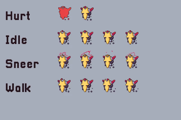 Ruin Bosses Pixel Art Character Pack