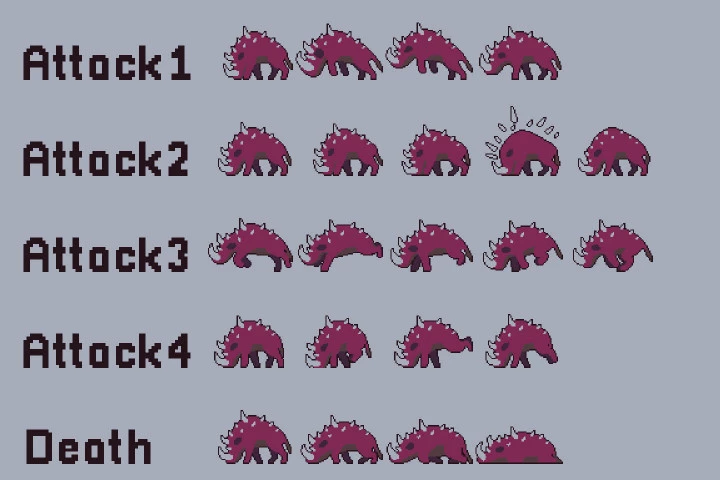 Ruin Bosses Pixel Art Character Pack