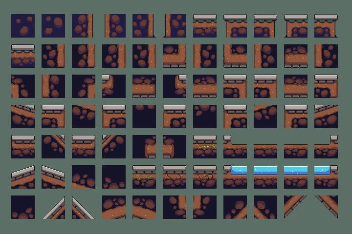 Village Pixel Art Environment Assets Pack