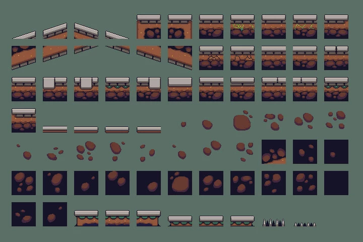 Village Pixel Art Environment Assets Pack