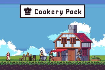 Cookery Game Assets Pixel Art Pack
