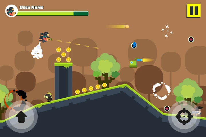 Jetpack Flat 2D Game Kit