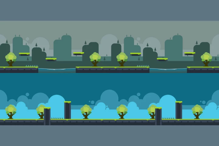 Jetpack Flat 2D Game Kit