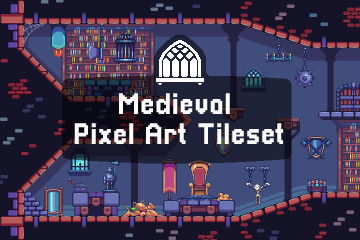 Medieval Pixel Art Tileset
