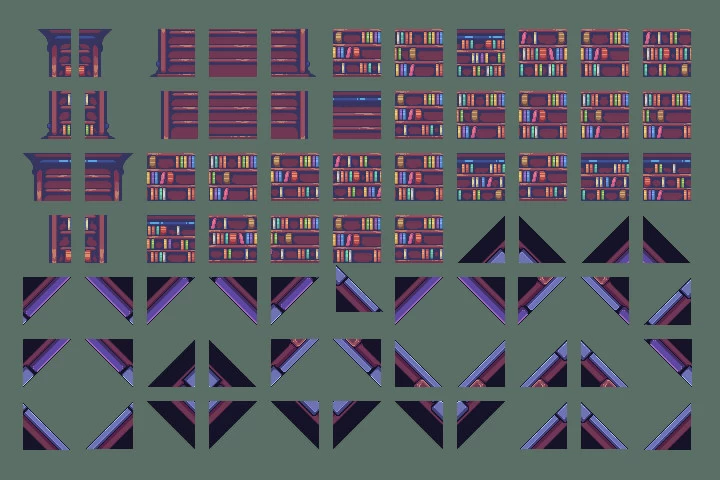 Medieval Pixel Art Tileset