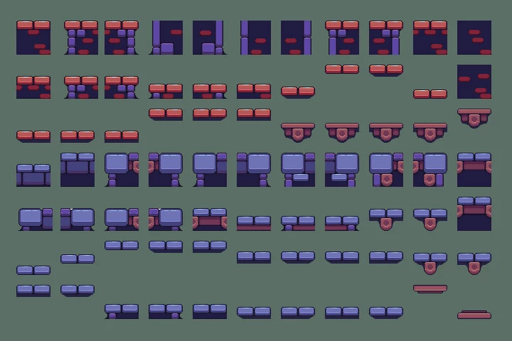 Medieval Pixel Art Tileset