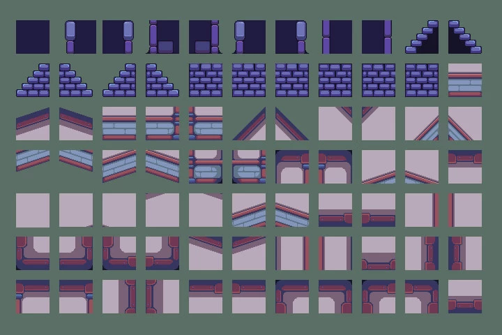 Medieval Pixel Art Tileset